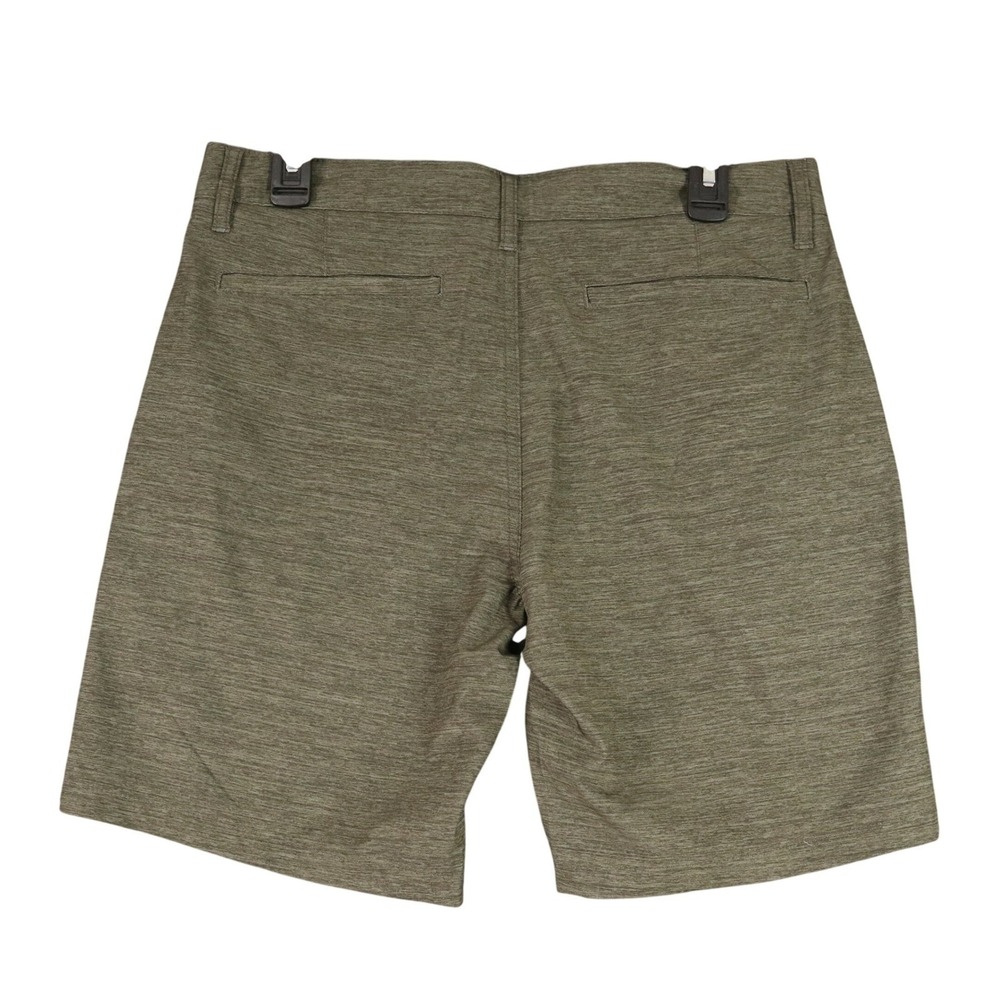 Hurley Performance Golf Shorts Mens 30 Olive Heather Stretch Hybrid Chino